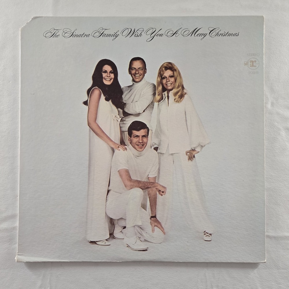 The Sinatra Family Wish You A Merry Christmas - Original Album LP Good Tested